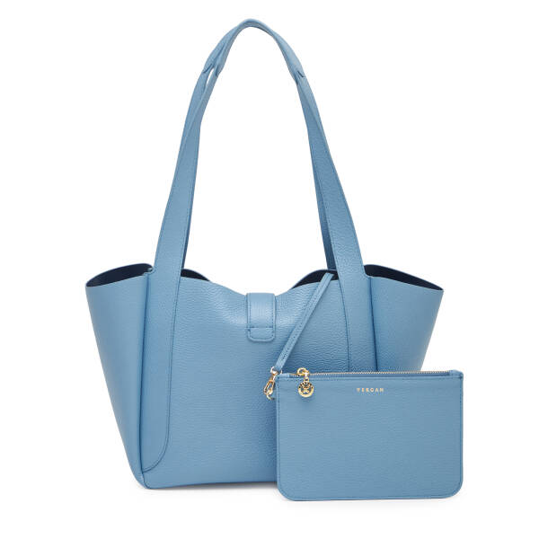 Mavi Hakiki Deri Kadın Omuz Çantası - S26Y1BC80528-C43 - 3