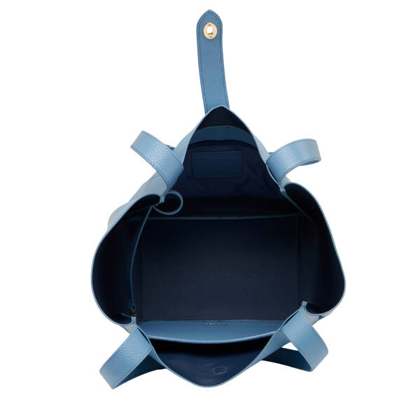 Mavi Hakiki Deri Kadın Omuz Çantası - S26Y1BC80528-C43 - 4