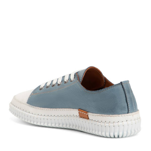 Mavi Hakiki Deri Kadın Sneaker - K4MEAY068703-K67 - 4