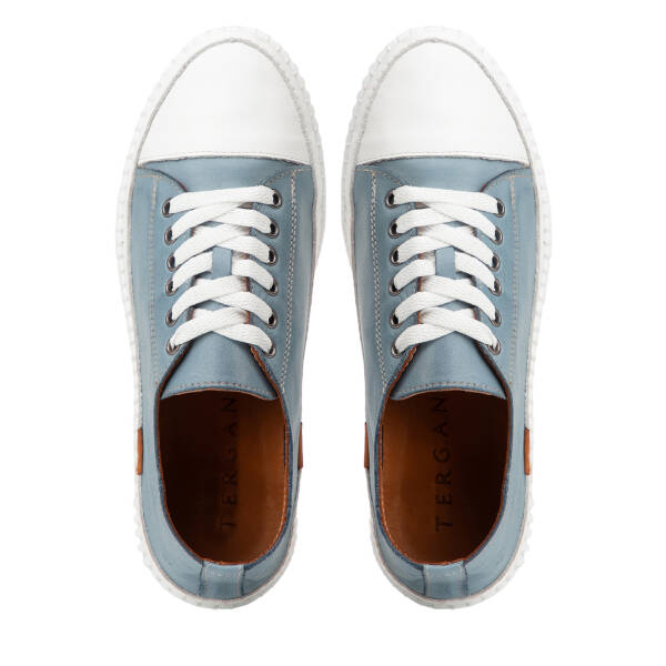 Mavi Hakiki Deri Kadın Sneaker - K4MEAY068703-K67 - 5