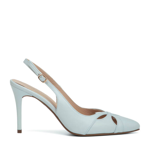 Mavi Hakiki Deri Kadın Stiletto - K26Y1AY68386-N5O - 1