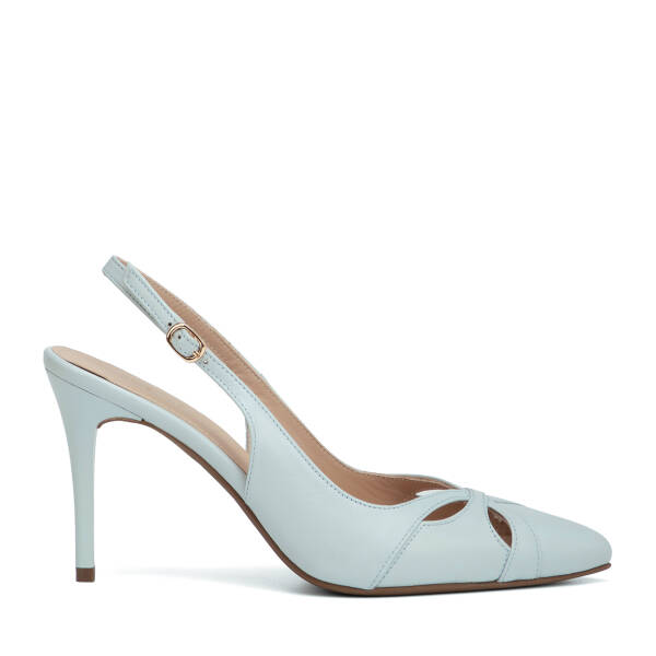 Mavi Hakiki Deri Kadın Stiletto - K26Y1AY68386-N5O - 1