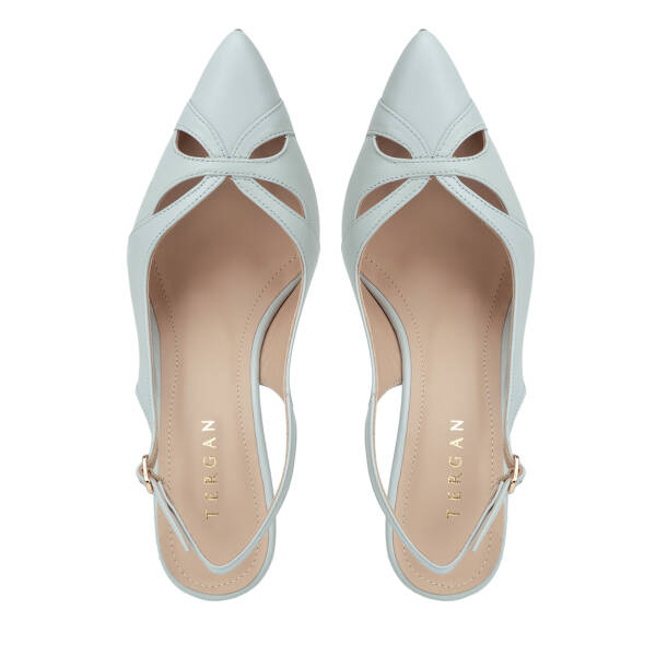 Mavi Hakiki Deri Kadın Stiletto - K26Y1AY68386-N5O - 5