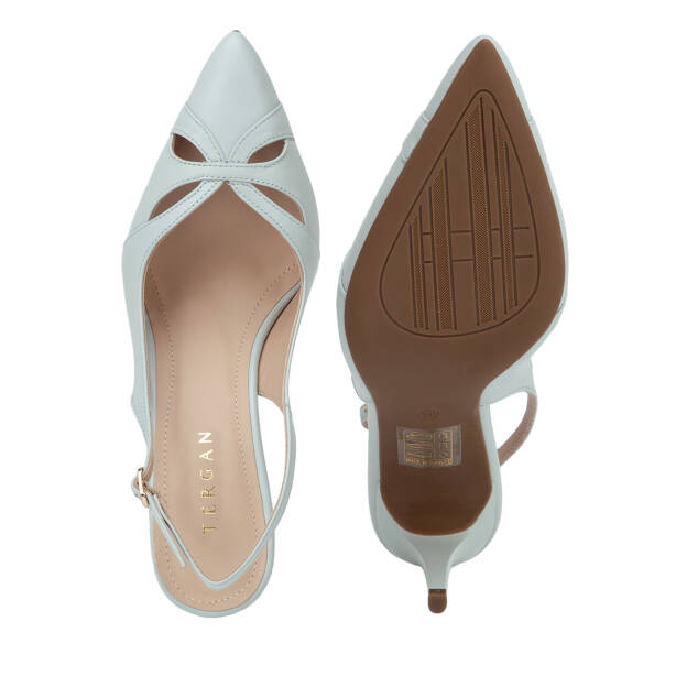 Mavi Hakiki Deri Kadın Stiletto - K26Y1AY68386-N5O - 6