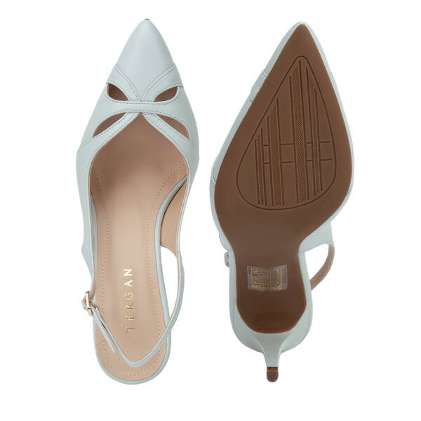 Mavi Hakiki Deri Kadın Stiletto - K26Y1AY68386-N5O - 6