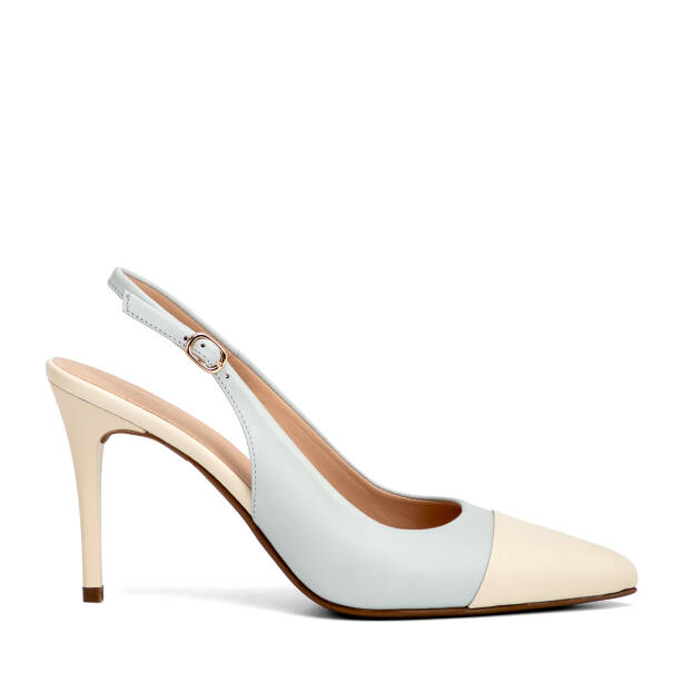 Mavi Hakiki Deri Kadın Stiletto - K26Y1AY68387-H7G - 1