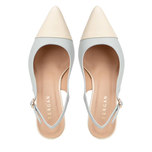 Mavi Hakiki Deri Kadın Stiletto - K26Y1AY68387-H7G - 5