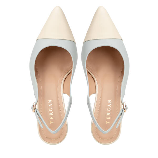 Mavi Hakiki Deri Kadın Stiletto - K26Y1AY68387-H7G - 5