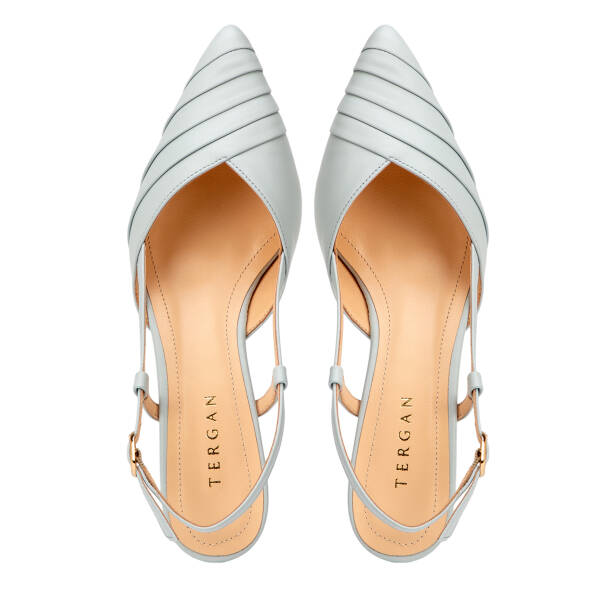 Mavi Hakiki Deri Kadın Stiletto - K26Y1AY68393-H7G - 5