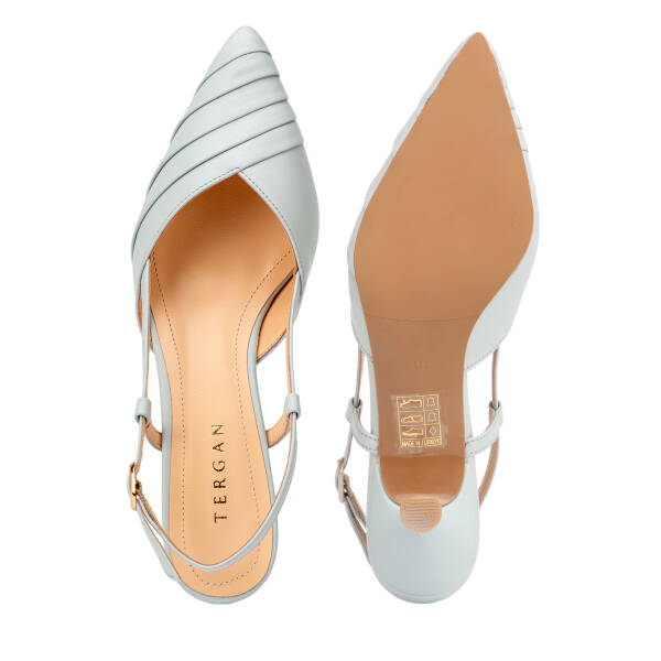 Mavi Hakiki Deri Kadın Stiletto - K26Y1AY68393-H7G - 6