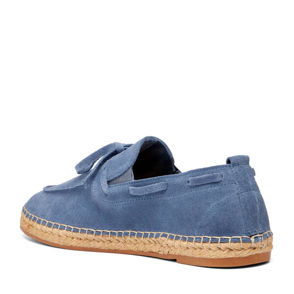 Mavi Hakiki Süet Deri Erkek Espadril - E26I1AY57625-K0K - 4