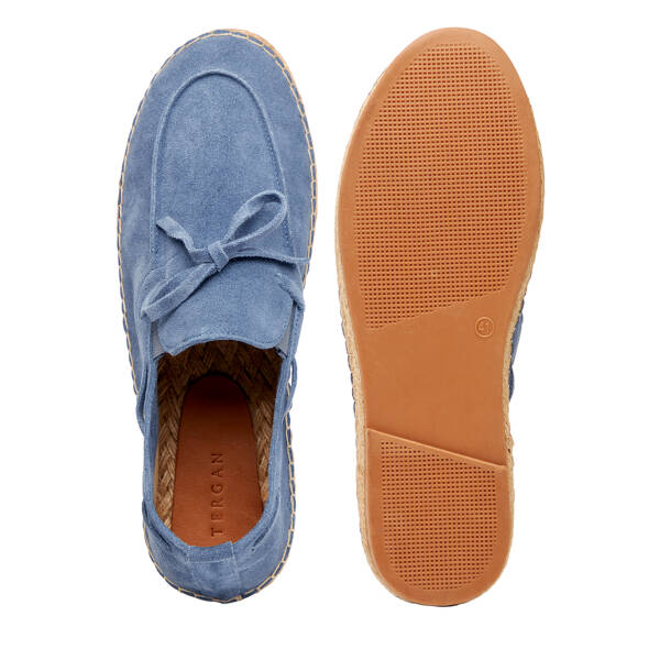 Mavi Hakiki Süet Deri Erkek Espadril - E26I1AY57625-K0K - 6