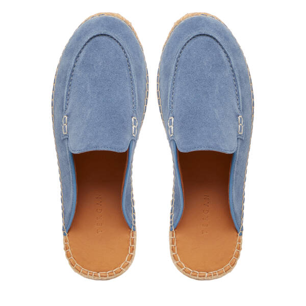 Mavi Hakiki Süet Deri Erkek Espadril - E26Y1TR57623-K0K - 5