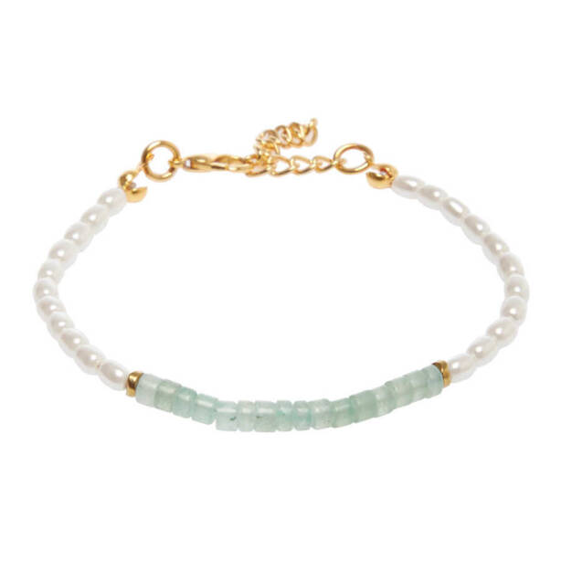 Mavi İnci-Akik Kadın Bileklik - K1BLK0450213-N7G - 1