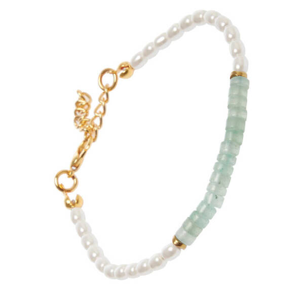 Mavi İnci-Akik Kadın Bileklik - K1BLK0450213-N7G - 2