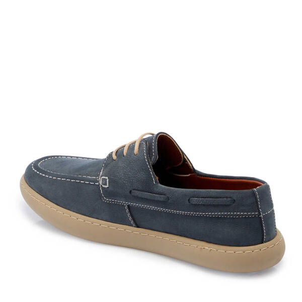 Mavi Hakiki Nubuk Deri Erkek Casual Ayakkabı - E25I1AY57294-F58 - 2