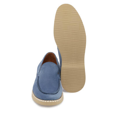 Mavi Nubuk Deri Erkek Loafer - E24I1AY56641-F58 - 4