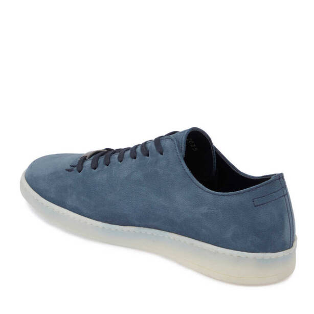 Mavi Nubuk Deri Erkek Sneaker - E24I1AY56831-F58 - 2