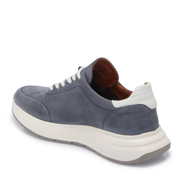 Mavi Hakiki Nubuk Deri Erkek Sneaker - E25I1AY57196-F58 - 3