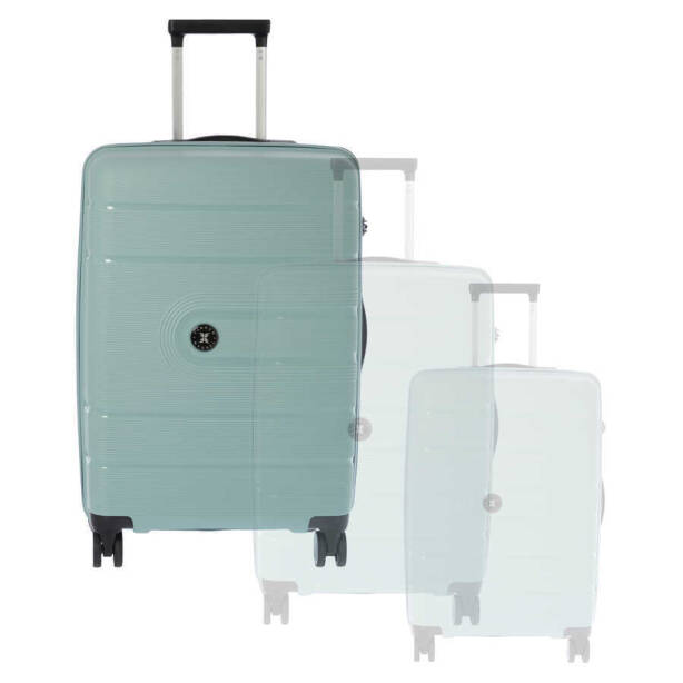 Mavi Unisex Büyük Boy Valiz - S1SC00047528-D65 - 6