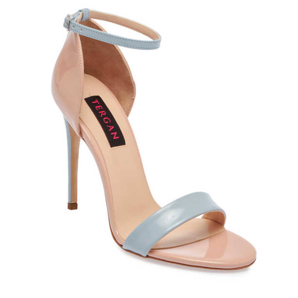 Mavi Vegan Kadın Topuklu Ayakkabı - K24Y1AY67398-D65 