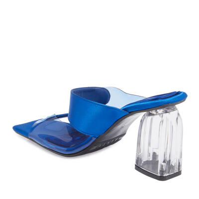 Mavi Vegan-Tekstil Kadın Terlik - K24Y1TR67427-M11 - 2