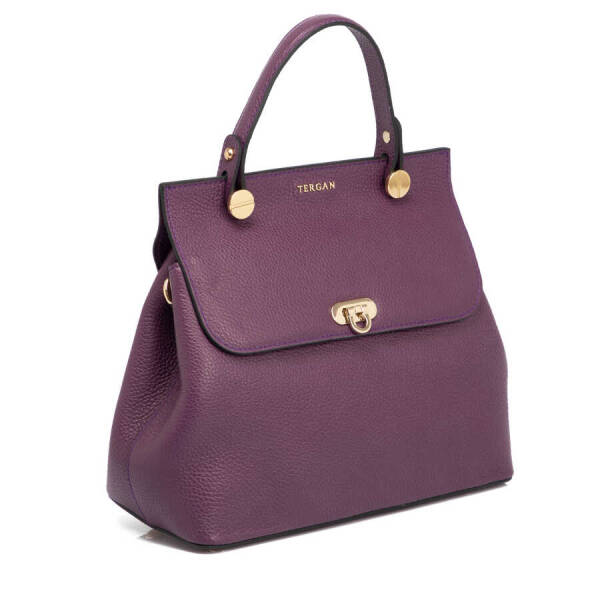 Mor Deri Kadın Çapraz Askılı Çanta - S23K1BC79439-C48 - 2