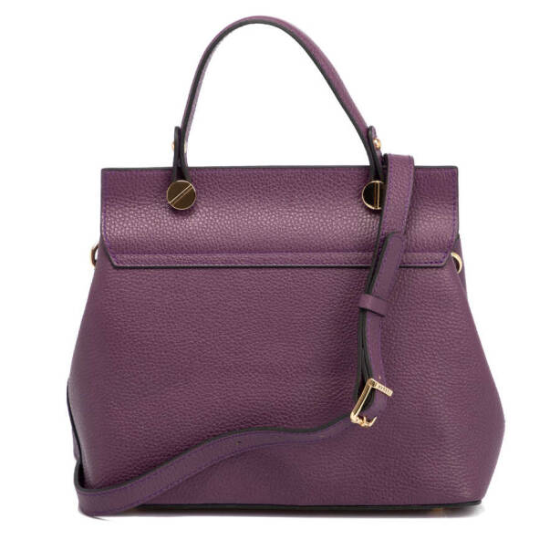 Mor Deri Kadın Çapraz Askılı Çanta - S23K1BC79439-C48 - 3