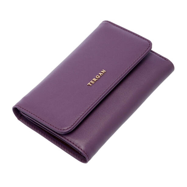 Mor Deri Kadın Cüzdan - S1CB00005730-H4G 