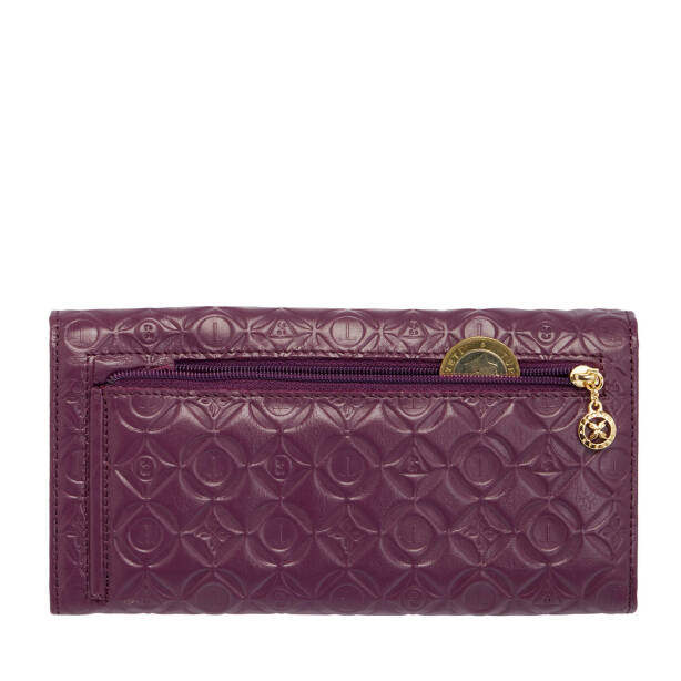 Mor Deri Kadın Cüzdan - S1CB00005783-R8G - 4