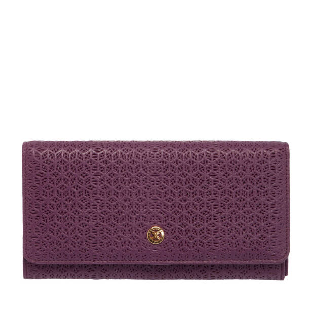 Mor Deri Kadın Cüzdan - S1CB00005787-C48 - 2