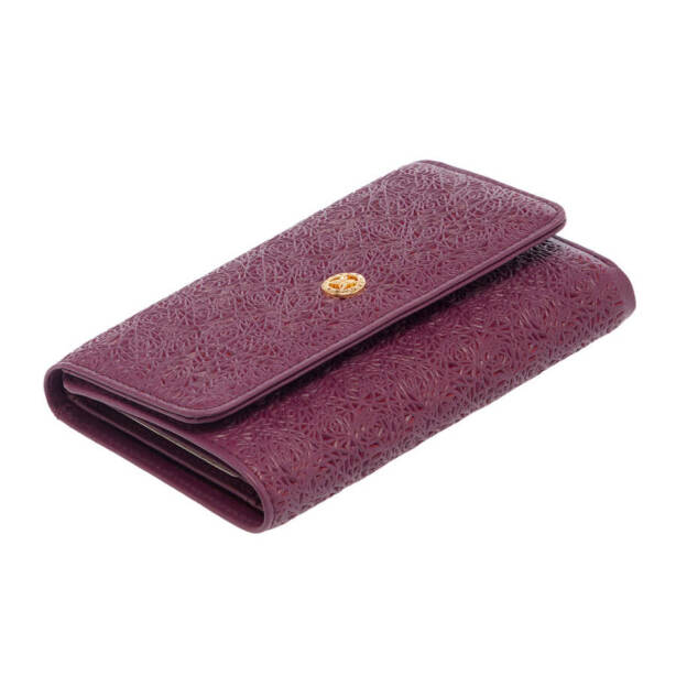 Mor Deri Kadın Cüzdan - S1CB00005788-A89 