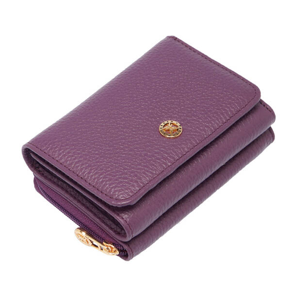 Mor Deri Kadın Cüzdan - S1CB00005798-C48 - 1