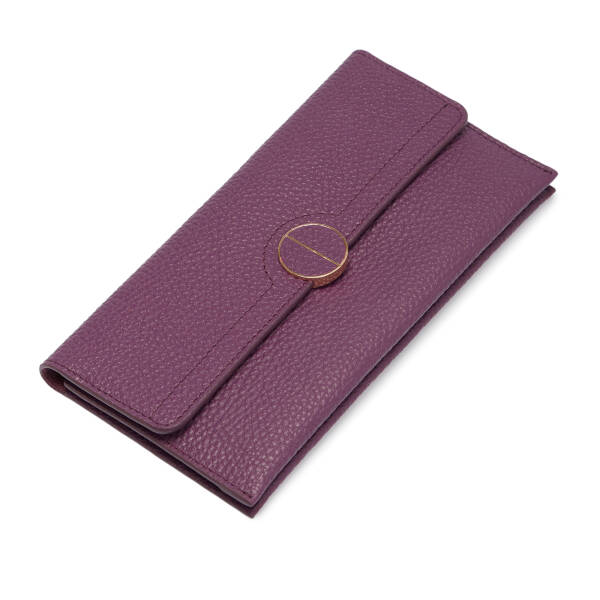 Mor Deri Kadın Cüzdan - S1CB00005820-C48 - 1