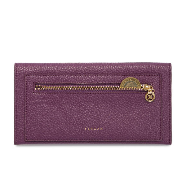 Mor Deri Kadın Cüzdan - S1CB00005820-C48 - 4