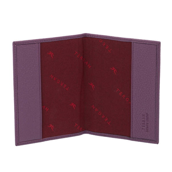 Mor Deri Unisex Pasaportluk - S1PS00001200-C48 - 2
