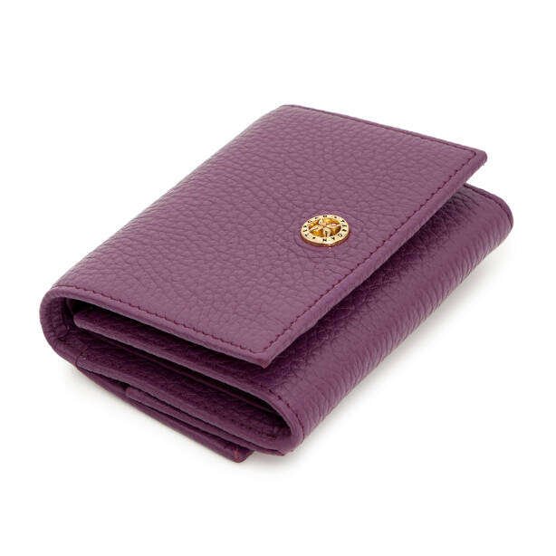 Mor Hakiki Deri Kadın Cüzdan - S1CB00005819-C48 
