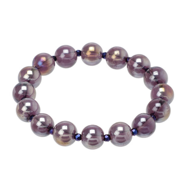 Mor Kristal Kadın Bileklik - K1BLK0450102-D99 - 1