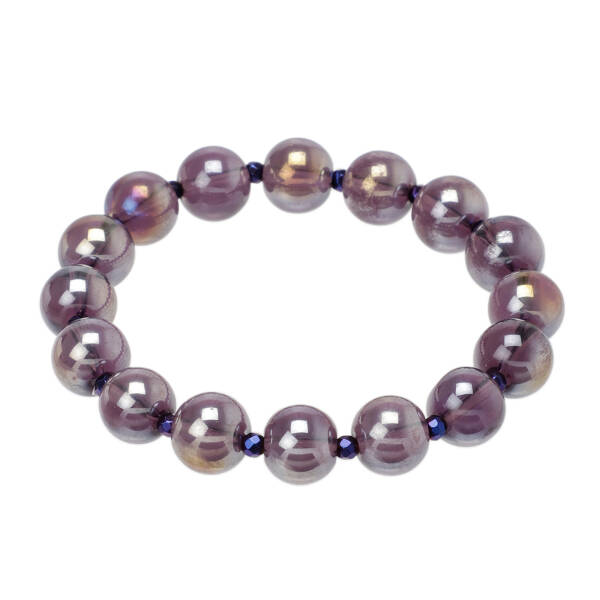 Mor Kristal Kadın Bileklik - K1BLK0450102-D99 - 1