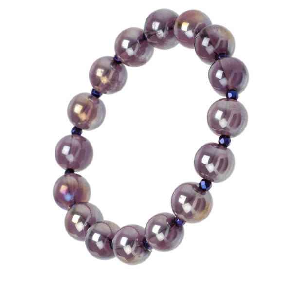 Mor Kristal Kadın Bileklik - K1BLK0450102-D99 - 2