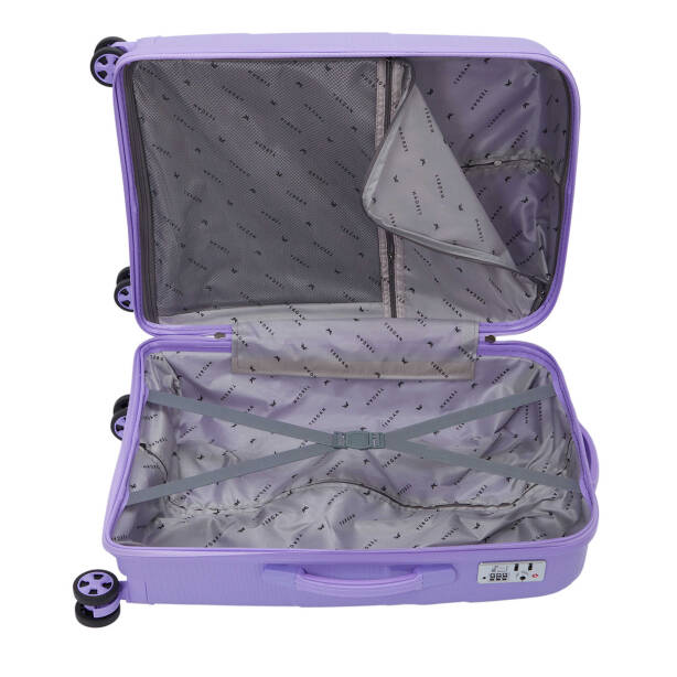 Mor Unisex Büyük Boy Valiz - S1SC00047828-D99 - 5