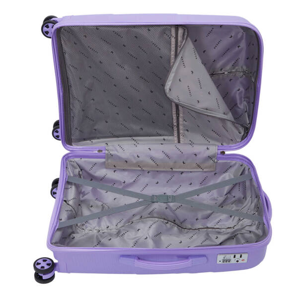 Mor Unisex Orta Boy Valiz - S1SC00047824-D99 - 5