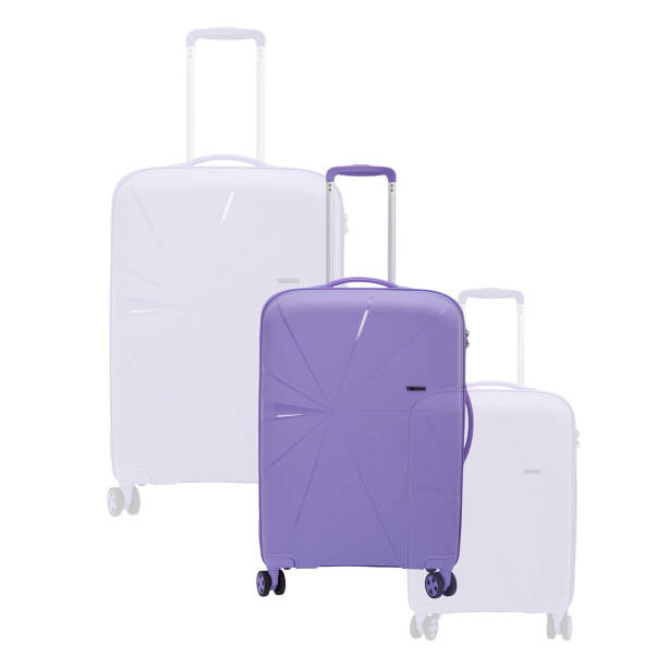 Mor Unisex Orta Boy Valiz - S1SC00047824-D99 - 6