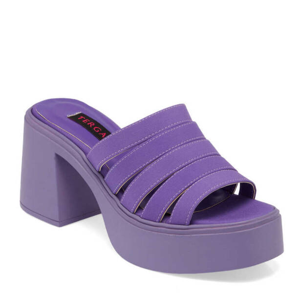 Mor Vegan Kadın Terlik - K24Y1TR67423-T3S 