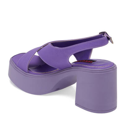 Mor Vegan-Tekstil Kadın Sandalet - K24Y1SN67404-T3S - 2