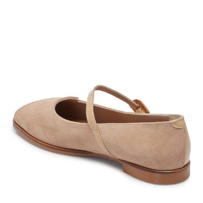 Nude Deri Kadın Babet - K25I1AY68045-M3G - 2