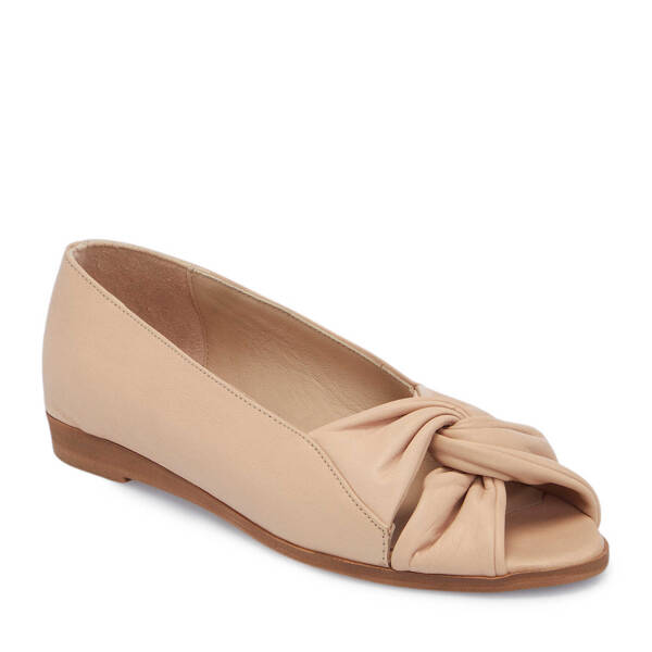 Nude Hakiki Deri Kadın Babet - K25Y1AY67883-Q0C - 2