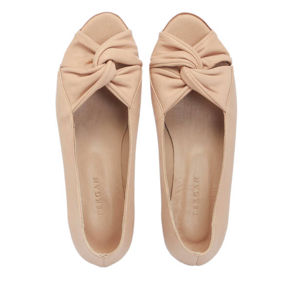 Nude Hakiki Deri Kadın Babet - K25Y1AY67883-Q0C - 5