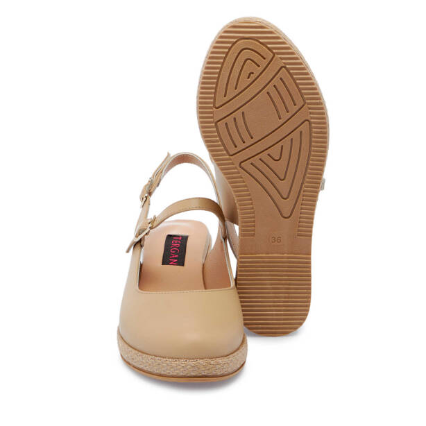 Nude Hakiki Deri Kadın Babet - K25Y1AY67907-Q0C - 4