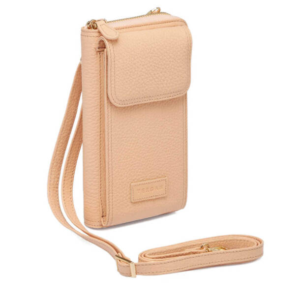 Nude Deri Kadın Çapraz Askılı Çanta - S23K1BC05810-T6A - 2